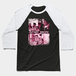 Ad Slogans, Chaos, and Counterculture Putney Inspired T-Shirt Baseball T-Shirt